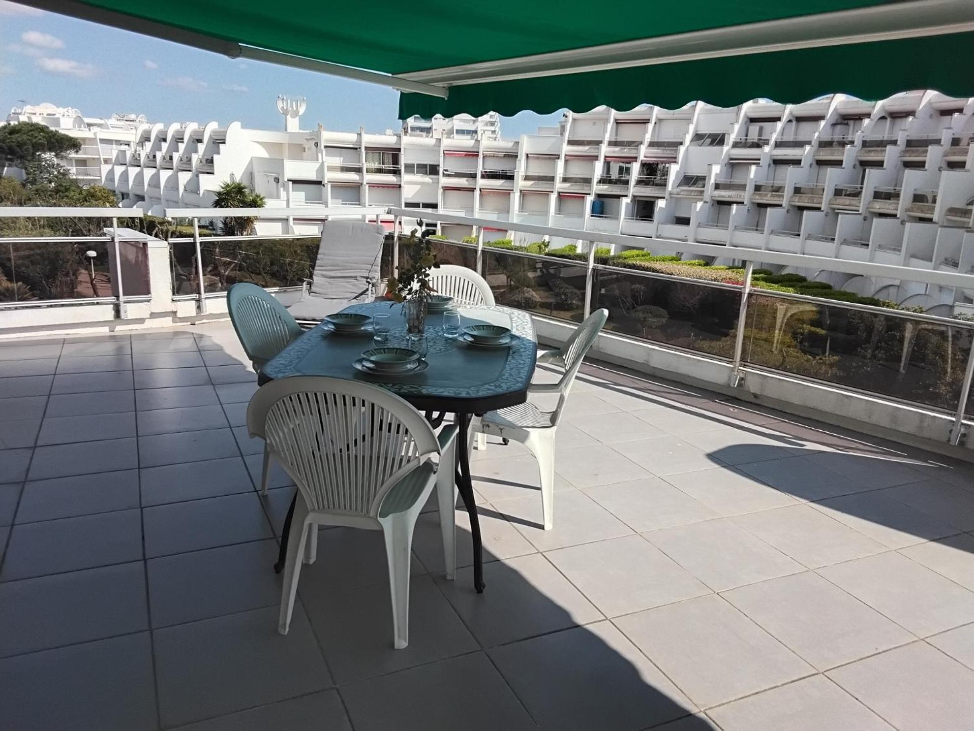 Vittoria Immobilier 10 - Reglement Sur Place -Cheques Vacances Acceptes La Grande-Motte Rom bilde